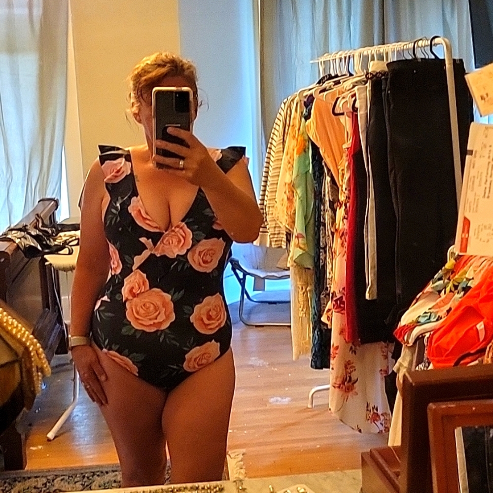 Floral swimsuit
